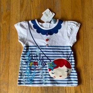 Tuc tuc sz 18 months Little Mermaid shirt NWT soft